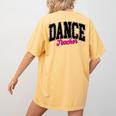 Dance Teacher Leopard Dancing Life Girls Women Dancer Women's Comfort Colors T-Shirt Back Print Mustard Dance Teacher Leopard Dancing Life Girls Women Dancer Women's Comfort Colors T-Shirt Back Print Mustard