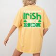 A Day Without Irish Dance Step Dance Teacher Irish Dancer Women's Comfort Colors T-Shirt Back Print Mustard A Day Without Irish Dance Step Dance Teacher Irish Dancer Women's Comfort Colors T-Shirt Back Print Mustard