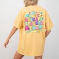In My Daycare Teacher Era Daycare Provider Kids Women's Comfort Colors T-Shirt Back Print Mustard In My Daycare Teacher Era Daycare Provider Kids Women's Comfort Colors T-Shirt Back Print Mustard
