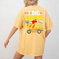 I Dig Teaching Dump Truck Construction Back School Teacher Women's Comfort Colors T-Shirt Back Print Mustard I Dig Teaching Dump Truck Construction Back School Teacher Women's Comfort Colors T-Shirt Back Print Mustard