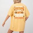 I Don't Need a Costume I'm An Art Teacher Retro Halloween Women's Comfort Colors T-Shirt Back Print Mustard I Don't Need a Costume I'm An Art Teacher Retro Halloween Women's Comfort Colors T-Shirt Back Print Mustard