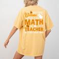 I Don't Need a Costume I'm A Math Teacher Halloween Costume Women's Comfort Colors T-Shirt Back Print Mustard I Don't Need a Costume I'm A Math Teacher Halloween Costume Women's Comfort Colors T-Shirt Back Print Mustard