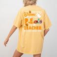 I Don't Need a Costume I'm A PE Teacher Halloween Costume Women's Comfort Colors T-Shirt Back Print Mustard I Don't Need a Costume I'm A PE Teacher Halloween Costume Women's Comfort Colors T-Shirt Back Print Mustard