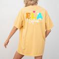 ELA Squad Teacher Back To School English Language Arts Women's Comfort Colors T-Shirt Back Print Mustard ELA Squad Teacher Back To School English Language Arts Women's Comfort Colors T-Shirt Back Print Mustard