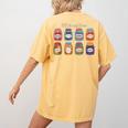 ELL Is My Jam English Language Learner Aide ELL Teacher Women's Comfort Colors T-Shirt Back Print Mustard