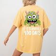 Eye Survived 100 Days Of School Monster Lover Teacher Kids Women's Comfort Colors T-Shirt Back Print Mustard Eye Survived 100 Days Of School Monster Lover Teacher Kids Women's Comfort Colors T-Shirt Back Print Mustard