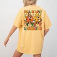 Fall In Love With Learning Thanksgiving Teacher Student Women's Comfort Colors T-Shirt Back Print Mustard Fall In Love With Learning Thanksgiving Teacher Student Women's Comfort Colors T-Shirt Back Print Mustard