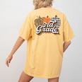 Fall Teacher Shirt 3rd Grade Teacher Retro Halloween Pumpkin Women's Comfort Colors T-Shirt Back Print Mustard Fall Teacher Shirt 3rd Grade Teacher Retro Halloween Pumpkin Women's Comfort Colors T-Shirt Back Print Mustard