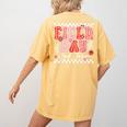 Field Day Red Team Outdoor Field Day Games For Kids Teacher Women's Comfort Colors T-Shirt Back Print Mustard