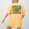 Field Day Yellow Team For Teacher Kids Field Day Games Women's Comfort Colors T-Shirt Back Print Mustard Field Day Yellow Team For Teacher Kids Field Day Games Women's Comfort Colors T-Shirt Back Print Mustard