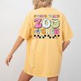 Field Zoo Trip Shirt For Teacher Second Grade Crew Women's Comfort Colors T-Shirt Back Print Mustard Field Zoo Trip Shirt For Teacher Second Grade Crew Women's Comfort Colors T-Shirt Back Print Mustard