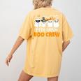 Fifth Grade Boo Crew Halloween Teacher Costume Women's Comfort Colors T-Shirt Back Print Mustard Fifth Grade Boo Crew Halloween Teacher Costume Women's Comfort Colors T-Shirt Back Print Mustard