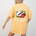 Front Office Teacher Admin Mother I'm A School Secretary Women's Comfort Colors T-Shirt Back Print Mustard Front Office Teacher Admin Mother I'm A School Secretary Women's Comfort Colors T-Shirt Back Print Mustard