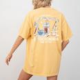 Fueled By Mitochondria Coffee Science Teacher Student Women's Comfort Colors T-Shirt Back Print Mustard Fueled By Mitochondria Coffee Science Teacher Student Women's Comfort Colors T-Shirt Back Print Mustard