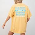 Fun German Teacher Appreciation Language Class Saying Women's Comfort Colors T-Shirt Back Print Mustard Fun German Teacher Appreciation Language Class Saying Women's Comfort Colors T-Shirt Back Print Mustard