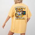 Future Teacher Graphic For Boys Inspiring Young Minds Women's Comfort Colors T-Shirt Back Print Mustard