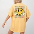 You All Gonna Learn Today Shirt Retro Groovy Teacher Life Women's Comfort Colors T-Shirt Back Print Mustard You All Gonna Learn Today Shirt Retro Groovy Teacher Life Women's Comfort Colors T-Shirt Back Print Mustard