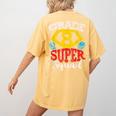 Grade 8 Super Squad Superhero Teacher Team Women's Comfort Colors T-Shirt Back Print Mustard Grade 8 Super Squad Superhero Teacher Team Women's Comfort Colors T-Shirt Back Print Mustard