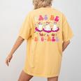 Halloween Dance Teacher Pas De Boo-Ree Ghost Ballet Dancer Women's Comfort Colors T-Shirt Back Print Mustard Halloween Dance Teacher Pas De Boo-Ree Ghost Ballet Dancer Women's Comfort Colors T-Shirt Back Print Mustard