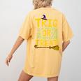 Halloween Math Teacher Trig Or Treat Student School College Women's Comfort Colors T-Shirt Back Print Mustard Halloween Math Teacher Trig Or Treat Student School College Women's Comfort Colors T-Shirt Back Print Mustard