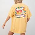 Happy 67 Days Of School Meme 100 Day Of School Teacher 6 7 Women's Comfort Colors T-Shirt Back Print Mustard