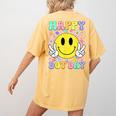 Happy Dot Day Shirts Teacher Student Girls Kids Smile Face Women's Comfort Colors T-Shirt Back Print Mustard Happy Dot Day Shirts Teacher Student Girls Kids Smile Face Women's Comfort Colors T-Shirt Back Print Mustard