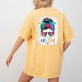 Happy Fri-Yay Friday Teacher Life Happy Friday Women's Comfort Colors T-Shirt Back Print Mustard Happy Fri-Yay Friday Teacher Life Happy Friday Women's Comfort Colors T-Shirt Back Print Mustard