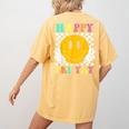 Happy Fri-Yay Teacher Friday Weekend School Women's Comfort Colors T-Shirt Back Print Mustard Happy Fri-Yay Teacher Friday Weekend School Women's Comfort Colors T-Shirt Back Print Mustard