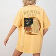 Haunted By 67 Ghost Math Joke Student Halloween Nerd Teacher Women's Comfort Colors T-Shirt Back Print Mustard Haunted By 67 Ghost Math Joke Student Halloween Nerd Teacher Women's Comfort Colors T-Shirt Back Print Mustard