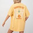 Haunted By 6x7 Math Teacher Halloween Pun Women's Comfort Colors T-Shirt Back Print Mustard Haunted By 6x7 Math Teacher Halloween Pun Women's Comfort Colors T-Shirt Back Print Mustard