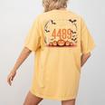 Haunted By Math 67 Meme Math Teacher Square Root 4489 Women's Comfort Colors T-Shirt Back Print Mustard