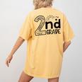 Hello On To 2nd Grade Teachers Boys And Team Secound Grade Women's Comfort Colors T-Shirt Back Print Mustard Hello On To 2nd Grade Teachers Boys And Team Secound Grade Women's Comfort Colors T-Shirt Back Print Mustard