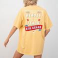 Some Heroes Wear Capes Others Teach 4th Grade Teacher Men Women Kids Women's Comfort Colors T-Shirt Back Print Mustard Some Heroes Wear Capes Others Teach 4th Grade Teacher Men Women Kids Women's Comfort Colors T-Shirt Back Print Mustard