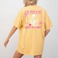 I'Ll Just Wait Until It's Quiet Spooky Teacher Halloween Women's Comfort Colors T-Shirt Back Print Mustard I'Ll Just Wait Until It's Quiet Spooky Teacher Halloween Women's Comfort Colors T-Shirt Back Print Mustard