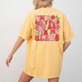 I'm So Berry Glad You Are Strawberry Elementary Teacher Women's Comfort Colors T-Shirt Back Print Mustard