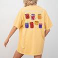 Inclusion Is My Jam Special Education Teacher Para Autism Women's Comfort Colors T-Shirt Back Print Mustard Inclusion Is My Jam Special Education Teacher Para Autism Women's Comfort Colors T-Shirt Back Print Mustard