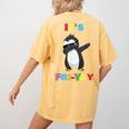 It's Fri-Yay Dabbing Penguin Friday Weekend Teacher Student Women's Comfort Colors T-Shirt Back Print Mustard It's Fri-Yay Dabbing Penguin Friday Weekend Teacher Student Women's Comfort Colors T-Shirt Back Print Mustard