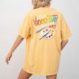 It's A Good Day To Make Some Art Artist Drawing Teacher Women's Comfort Colors T-Shirt Back Print Mustard It's A Good Day To Make Some Art Artist Drawing Teacher Women's Comfort Colors T-Shirt Back Print Mustard