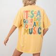 It's A Good Day To Make Music Musician Band Music Teacher Women's Comfort Colors T-Shirt Back Print Mustard It's A Good Day To Make Music Musician Band Music Teacher Women's Comfort Colors T-Shirt Back Print Mustard
