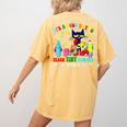 It's A Good-Day To Teach Tiny Humans Pre-K Cat Teacher Lover Women's Comfort Colors T-Shirt Back Print Mustard It's A Good-Day To Teach Tiny Humans Pre-K Cat Teacher Lover Women's Comfort Colors T-Shirt Back Print Mustard