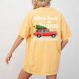 Jolliest Bunch Of Teachers This Side Of The Hallway Xmas PJ Women's Comfort Colors T-Shirt Back Print Mustard Jolliest Bunch Of Teachers This Side Of The Hallway Xmas PJ Women's Comfort Colors T-Shirt Back Print Mustard