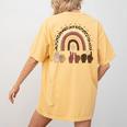 Be Kind Hand-Talking Teacher Artist ASL Women's Comfort Colors T-Shirt Back Print Mustard Be Kind Hand-Talking Teacher Artist ASL Women's Comfort Colors T-Shirt Back Print Mustard
