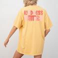 Kindness Matters Anti Bullying Shirts Teacher Child Women's Comfort Colors T-Shirt Back Print Mustard Kindness Matters Anti Bullying Shirts Teacher Child Women's Comfort Colors T-Shirt Back Print Mustard