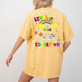 Level Up Your Education Gaming Inspired Teacher Gamers For Men Women Kids Women's Comfort Colors T-Shirt Back Print Mustard Level Up Your Education Gaming Inspired Teacher Gamers For Men Women Kids Women's Comfort Colors T-Shirt Back Print Mustard