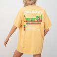 Can I Lick It Periodic Table Shirt Science Chemistry Teacher Women's Comfort Colors T-Shirt Back Print Mustard Can I Lick It Periodic Table Shirt Science Chemistry Teacher Women's Comfort Colors T-Shirt Back Print Mustard