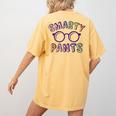 Little Mr Miss SMARTY PANTS Graduation Alumni Teacher Women's Comfort Colors T-Shirt Back Print Mustard Little Mr Miss SMARTY PANTS Graduation Alumni Teacher Women's Comfort Colors T-Shirt Back Print Mustard