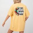 It Take Lots Of Sparkle To Be A Teacher With Sunflower Women's Comfort Colors T-Shirt Back Print Mustard It Take Lots Of Sparkle To Be A Teacher With Sunflower Women's Comfort Colors T-Shirt Back Print Mustard