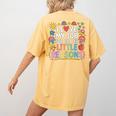 I Love My Job For All The Little Reasons Teacher Women's Comfort Colors T-Shirt Back Print Mustard I Love My Job For All The Little Reasons Teacher Women's Comfort Colors T-Shirt Back Print Mustard