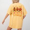 I Love My Kindergarten Turkeys Thanksgiving Teacher Students Women's Comfort Colors T-Shirt Back Print Mustard I Love My Kindergarten Turkeys Thanksgiving Teacher Students Women's Comfort Colors T-Shirt Back Print Mustard