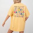 In My Maestra Era Spanish Bilingual Teacher First Day Women's Comfort Colors T-Shirt Back Print Mustard In My Maestra Era Spanish Bilingual Teacher First Day Women's Comfort Colors T-Shirt Back Print Mustard